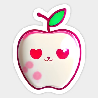 SugarPop Apple Love: Heartsy Bliss Sticker